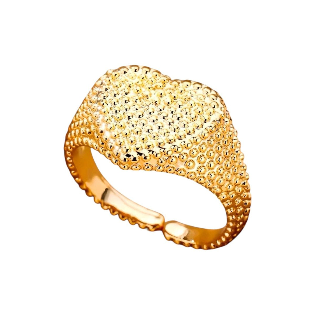 Carry me Adore™ Anillo ajustable de acero inoxidable - Podios