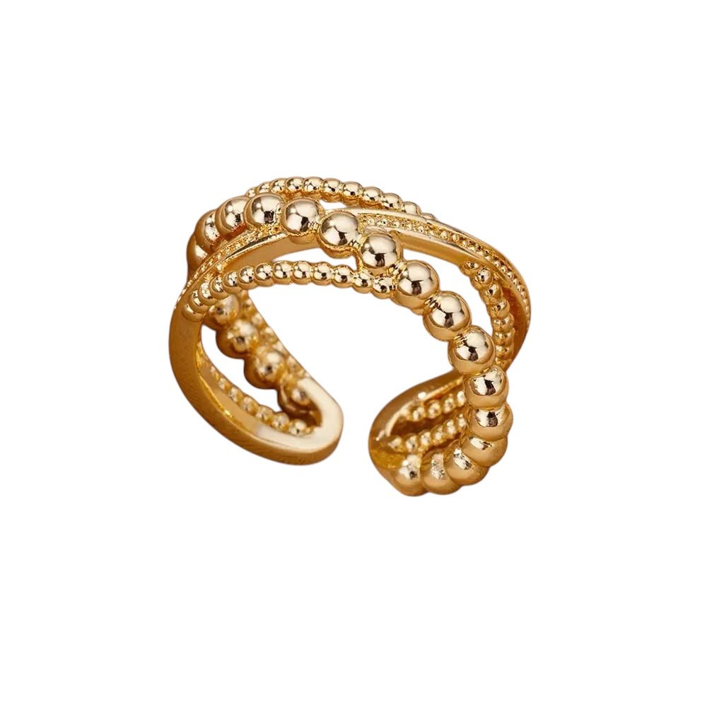 Carry me Bless™ Anillo ajustable de acero inoxidable - Podios