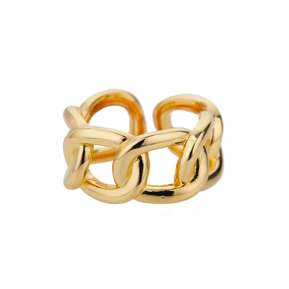 Carry me Chain™ Anillo ajustable de acero inoxidable - Podios