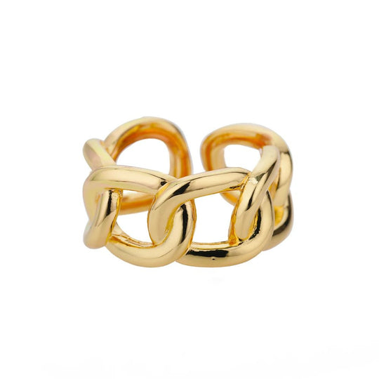 Carry me Chain™ Anillo ajustable de acero inoxidable - Podios