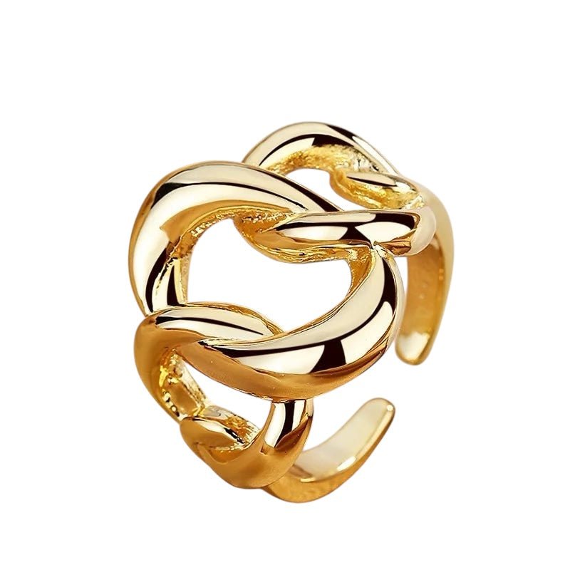 Carry me Impress™ Anillo ajustable de acero inoxidable - Podios
