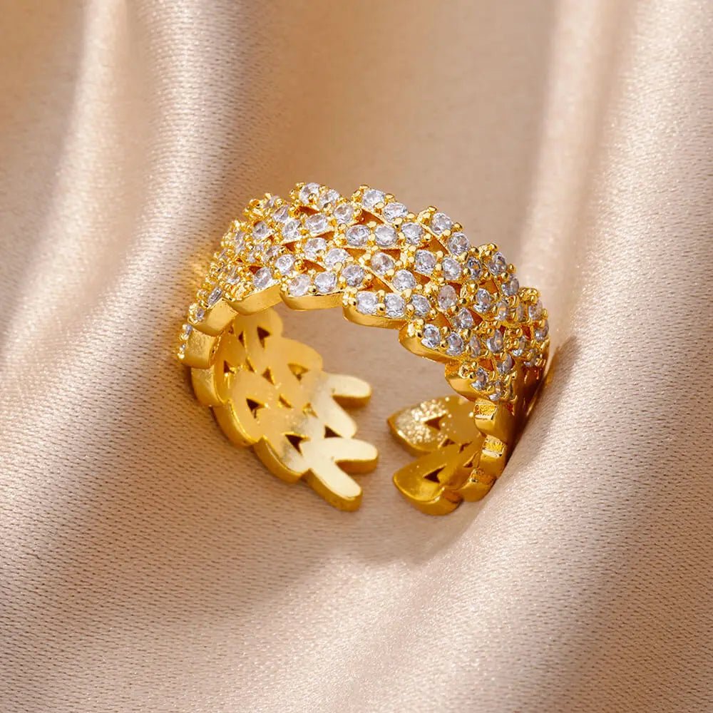 Carry me Legacy™ Anillo ajustable de acero inoxidable - Podios