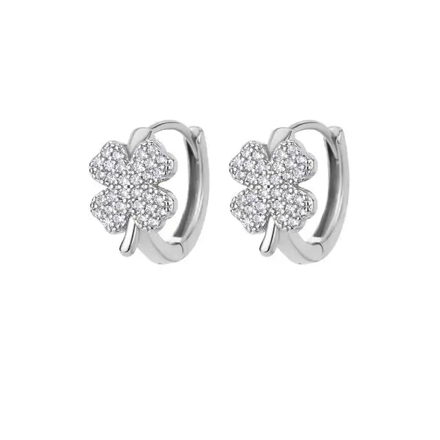 Carry me LUCKY™ Anillo antiestrés giratorio de trébol de 4 hojas - Podios