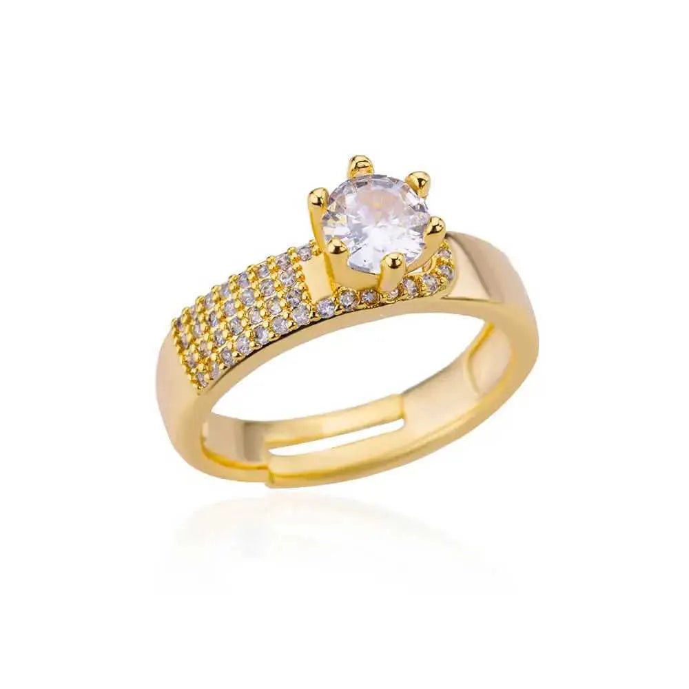 Carry me Luxury™ Anillo ajustable de acero inoxidable - Podios