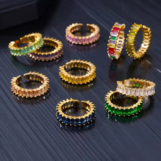 Carry me Rainbow™ Anillo ajustable de acero inoxidable - Podios