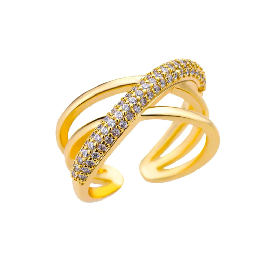 Carry me Trinity™ Anillo ajustable de acero inoxidable - Podios