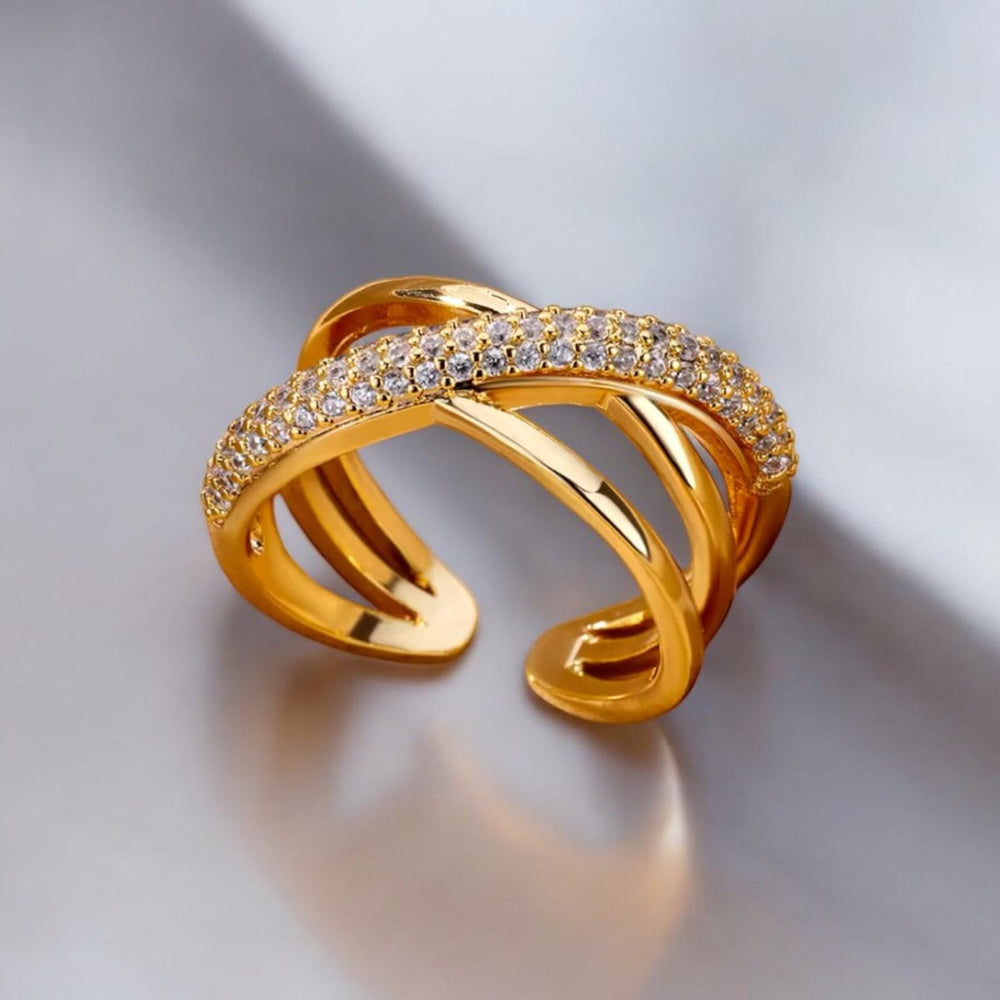 Carry me Trinity™ Anillo ajustable de acero inoxidable - Podios