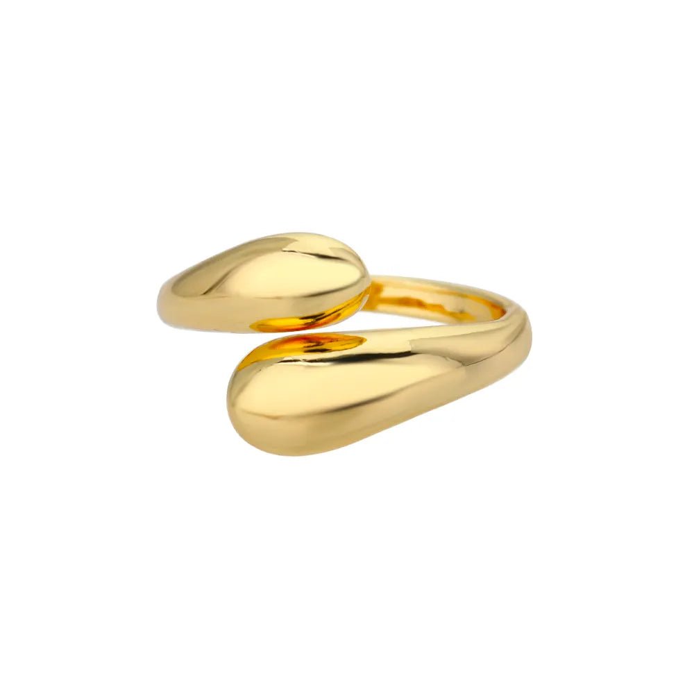 Carry me WAVE™ Anillo de doble onda - acero inoxidable y ajustable - Podios