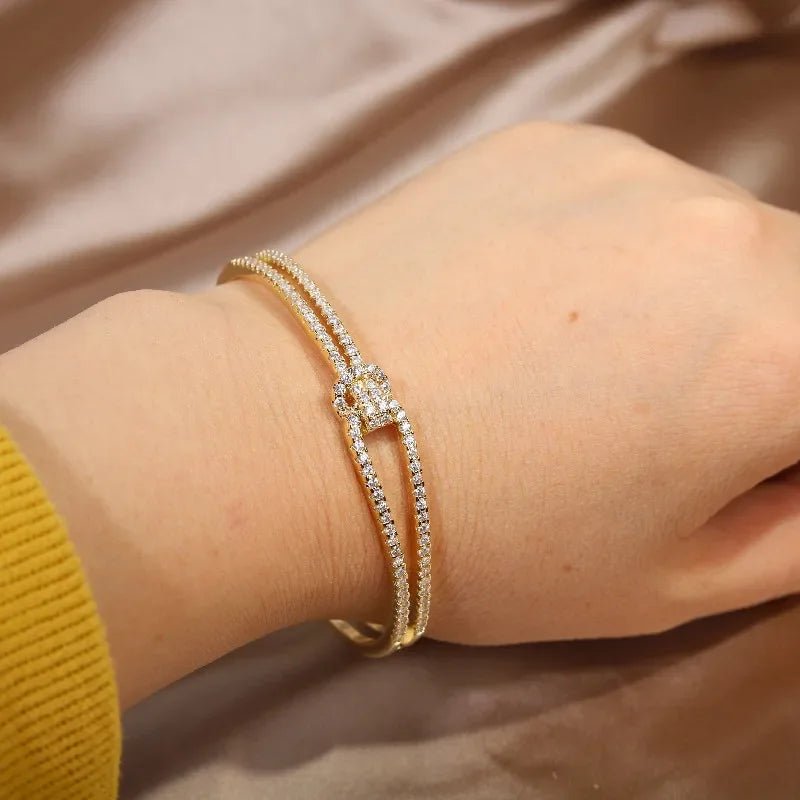 Forever One™ Pulsera de enlace de 2 líneas - Podios
