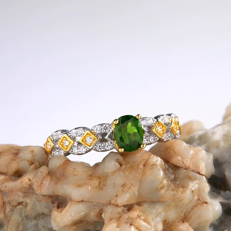 Spoir Tiny Exclusive Collection - anillo ajustable bañado en plata 925 - Podios