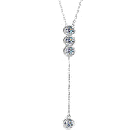 Stellar Line™ - Collar de Plata 925 y Moissanitas 2.0 carat