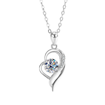 Prismatic Glow™ - Collar de Plata 925 y Moissanita