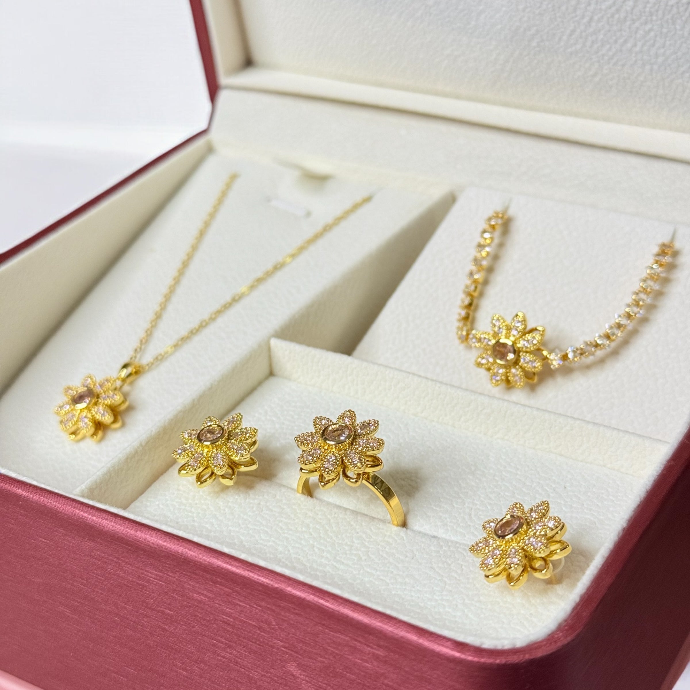 Set de Flores Giratorias - girasoles - tréboles - margaritas - Podios