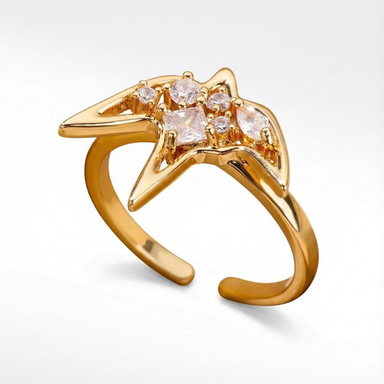 Anillo de golondrina de circones - Podios