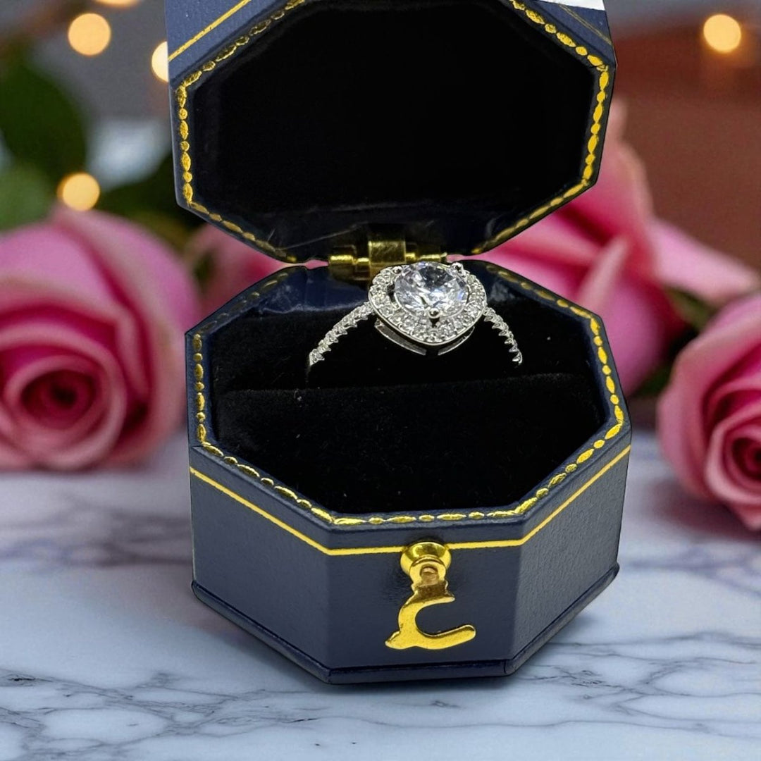Anillo Queen of Lands - Anillo ajustable enchapado en plata 925 - Podios