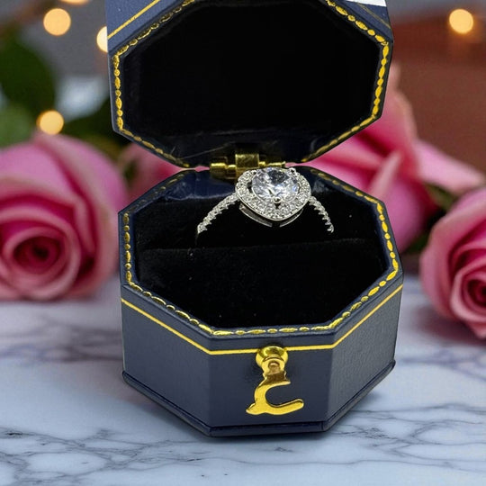 Anillo Queen of Lands - Anillo ajustable enchapado en plata 925 - Podios
