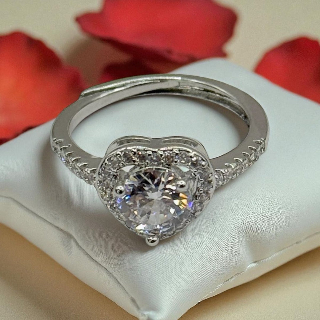 Anillo Queen of Lands - Anillo ajustable enchapado en plata 925 - Podios