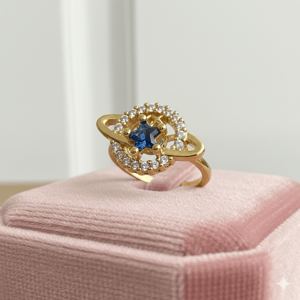 Anillo Saturno Giratorio - Podios