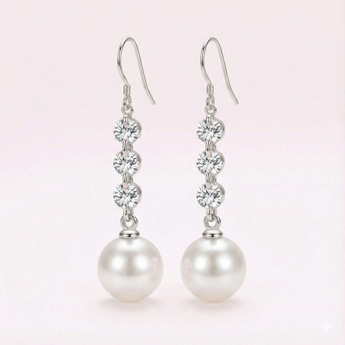 Aros Colgantes de Perla: Elegancia y estilo en joyería - Podios