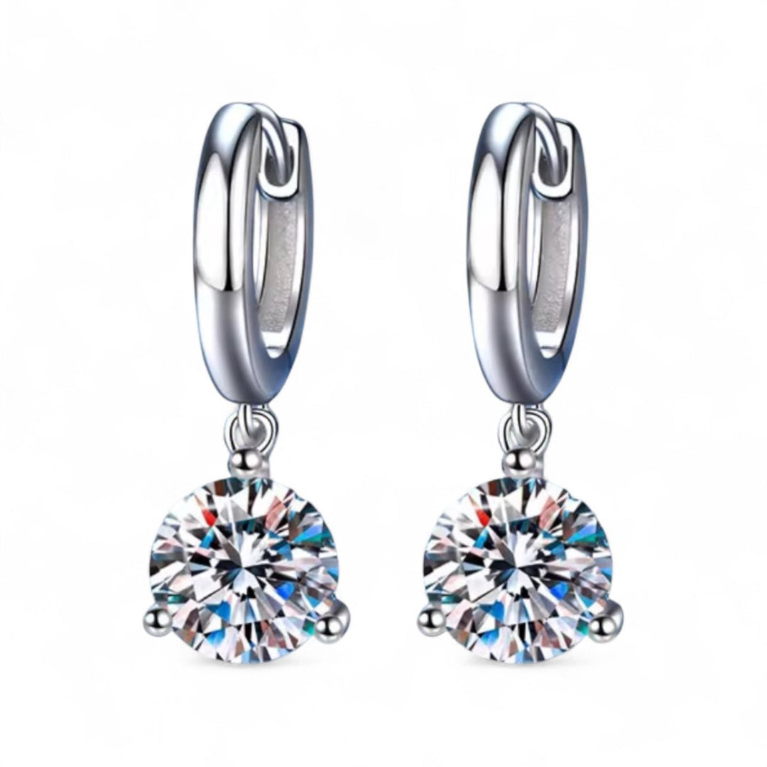 Aros Single Circón Plata 925 - Podios