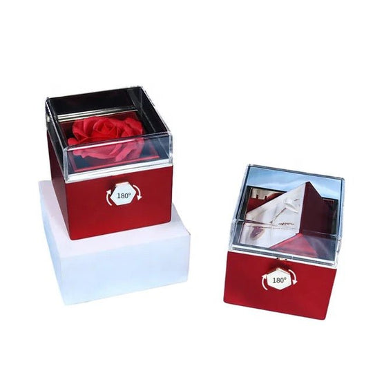 Caja giratoria de rosa eterna - Podios