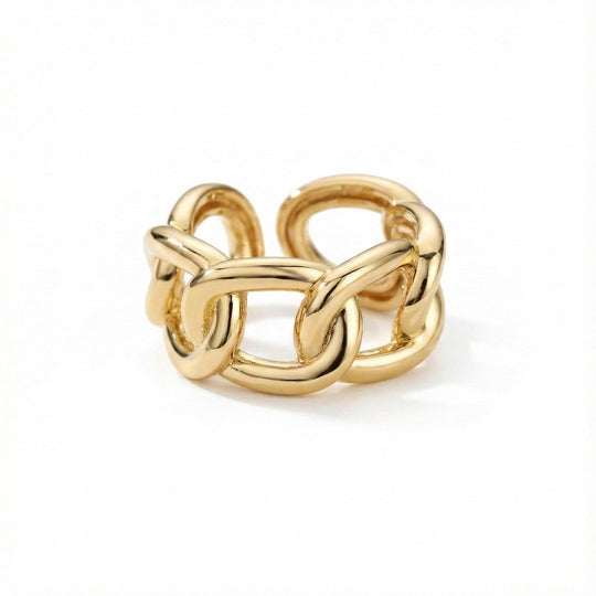 Carry me Chain™ Anillo ajustable de acero inoxidable - Podios