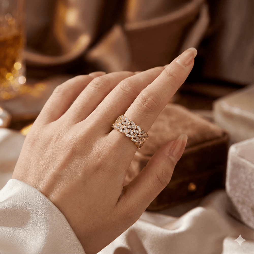 Carry me Legacy™ Anillo ajustable de acero inoxidable - Podios