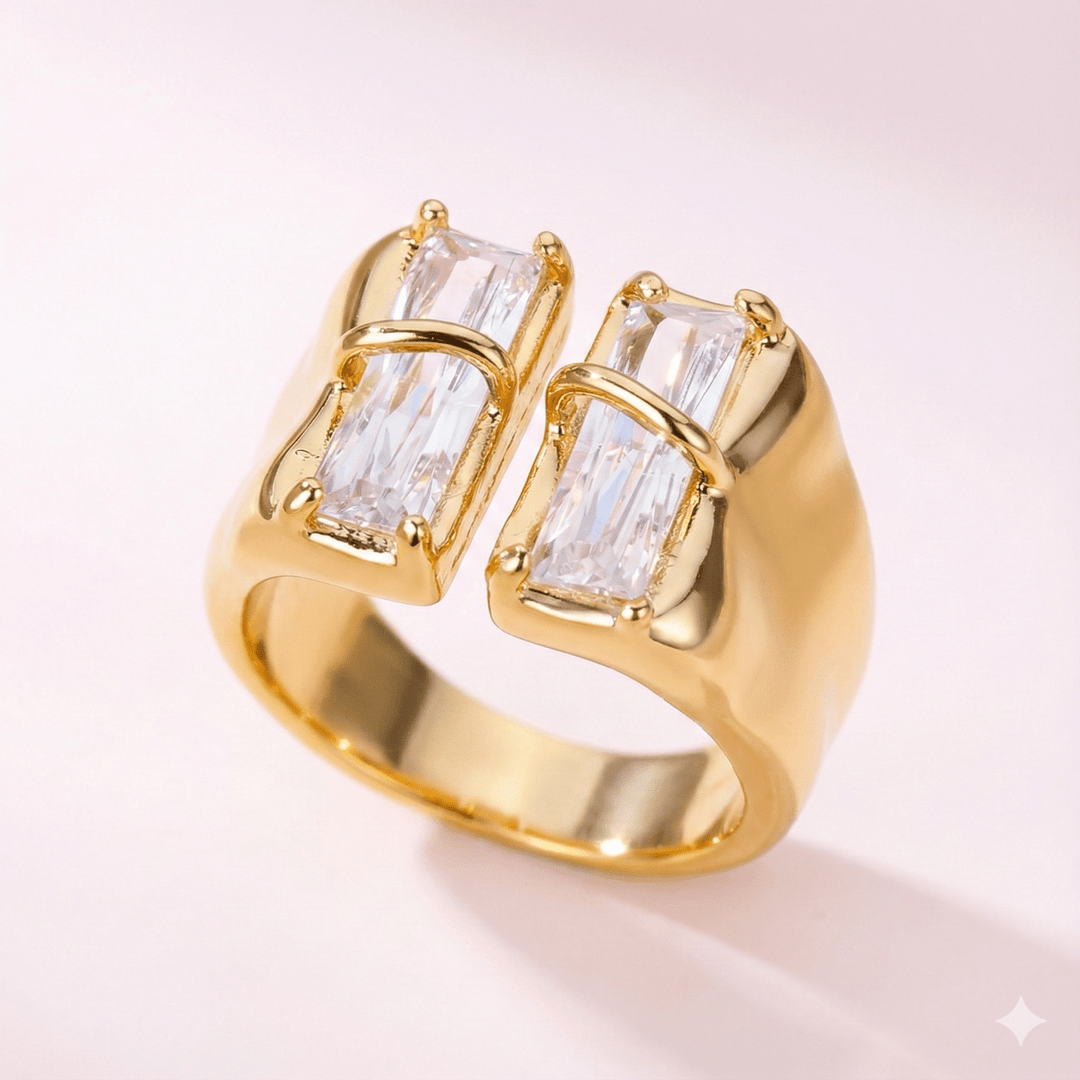 Carry me ZRX™ Anillo ajustable de acero inoxidable - Podios