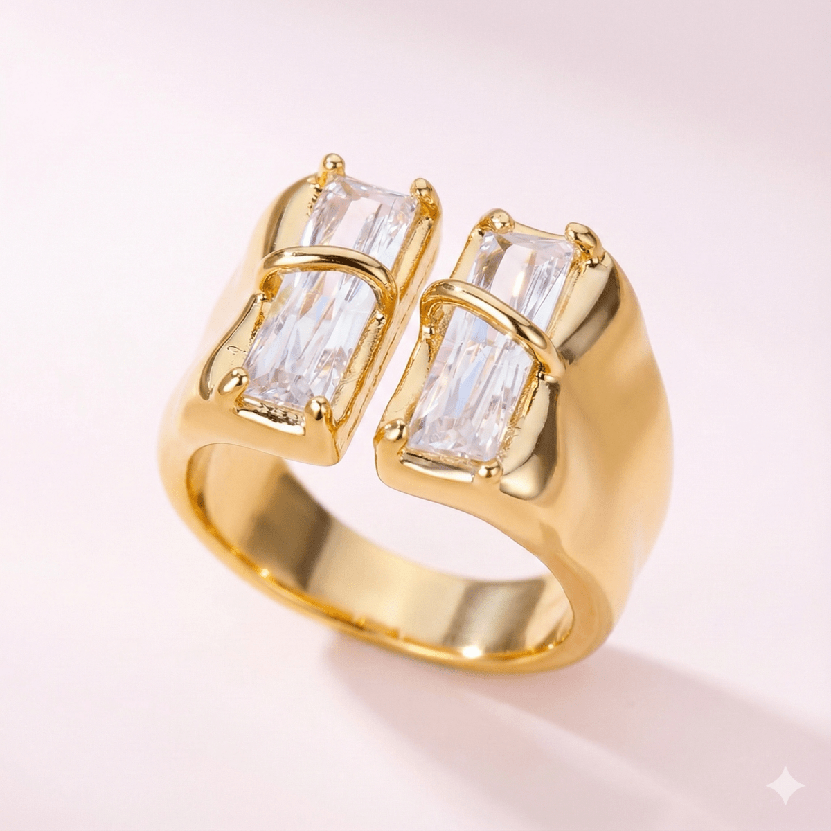 Carry me ZRX™ Anillo ajustable de acero inoxidable - Podios