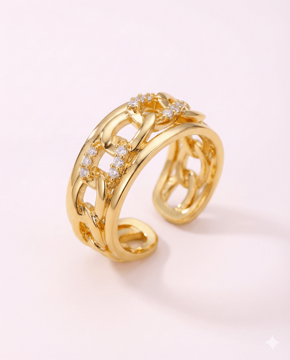 Carry me ZRX™ Anillo ajustable de acero inoxidable - Podios