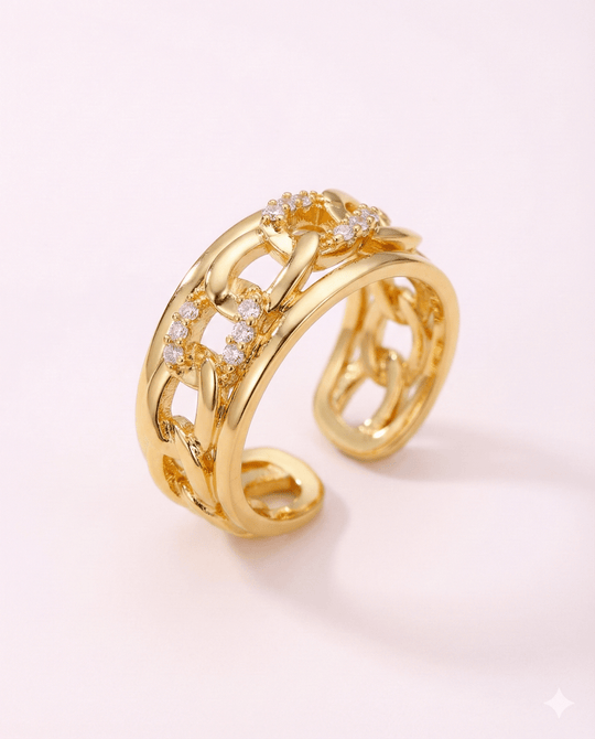 Carry me ZRX™ Anillo ajustable de acero inoxidable - Podios