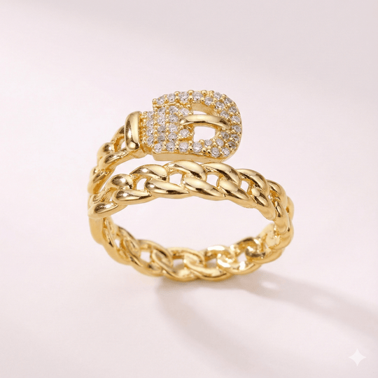 Carry me ZRX™ Anillo ajustable de acero inoxidable - Podios