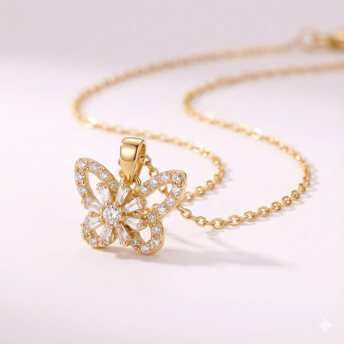 Collar de Mariposa giratorio - Podios