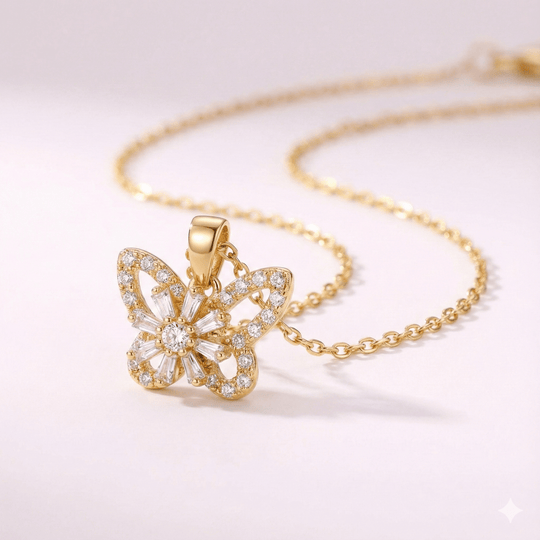 Collar de Mariposa giratorio - Podios