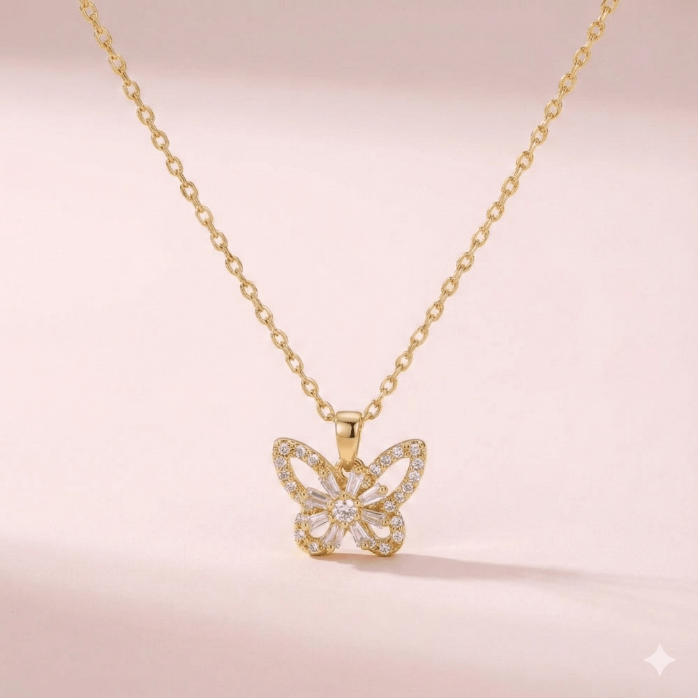 Collar de Mariposa giratorio - Podios