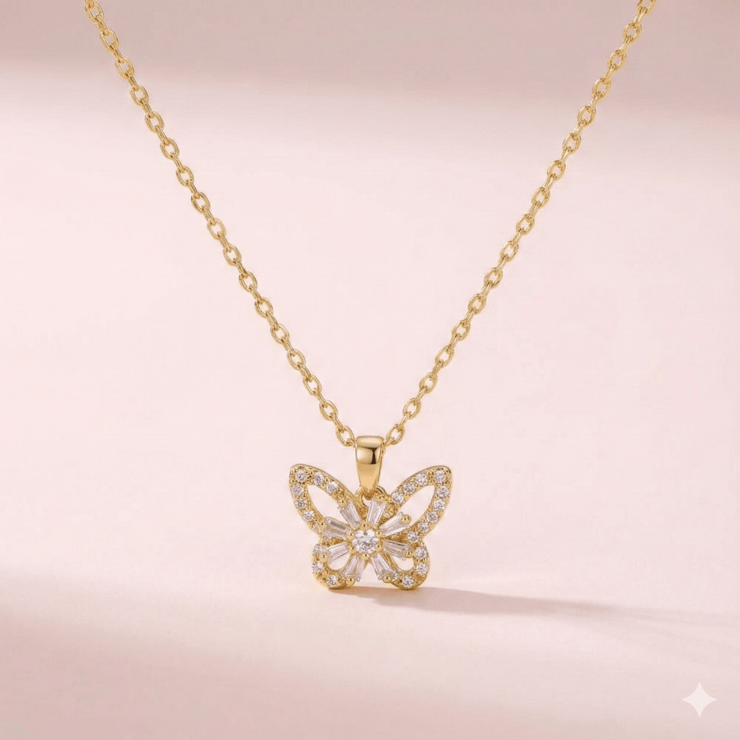 Collar de Mariposa giratorio - Podios