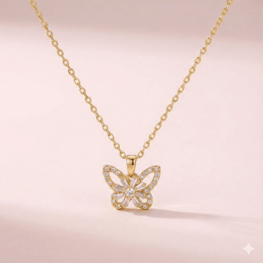 Collar de Mariposa giratorio - Podios