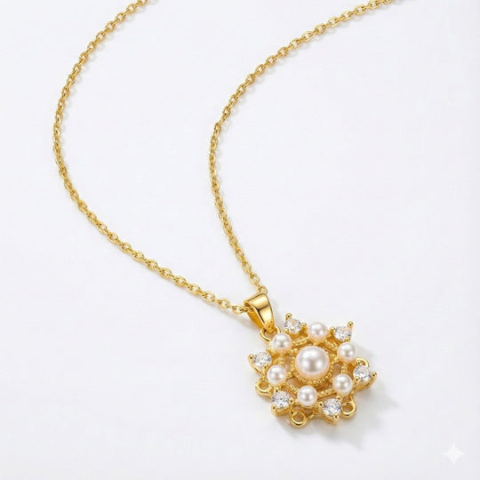 Collar de Perlas Giratorias - Podios