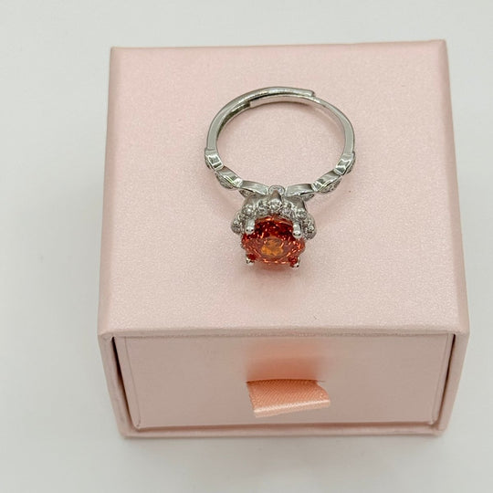 Crown Exclusive Collection - anillo ajustable bañado en plata 925 - Podios