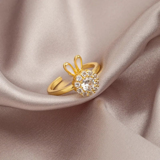 Fullness Bunny™ - anillo giratorio ajustable de acero inoxidable - Podios
