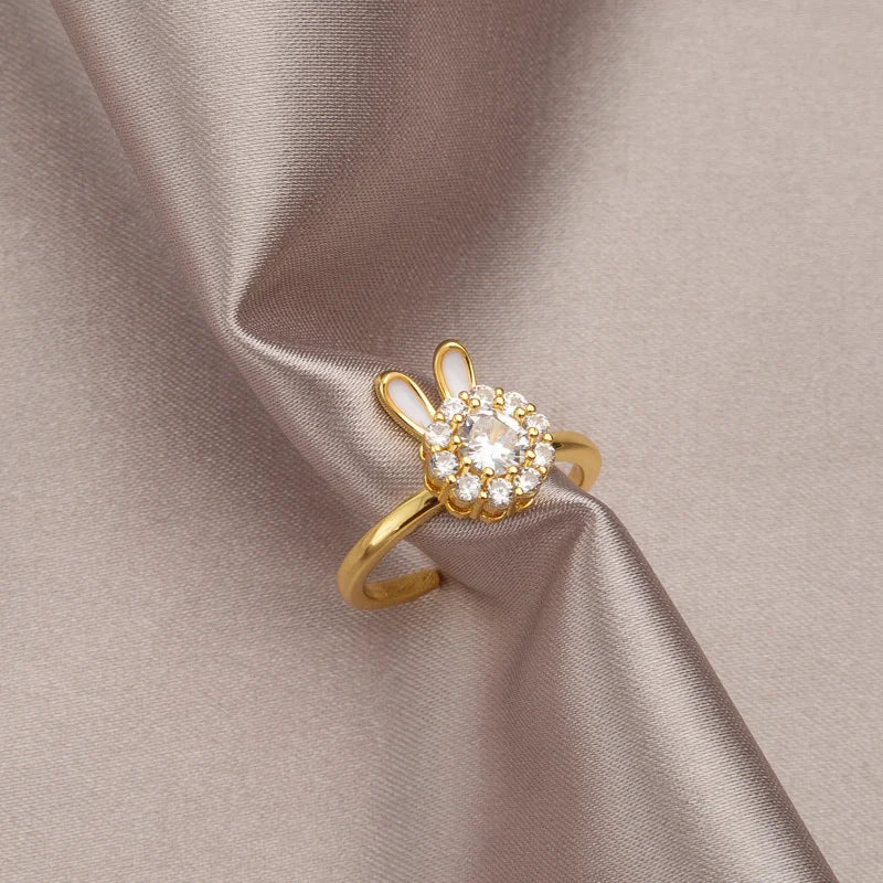 Fullness Bunny™ - anillo giratorio ajustable de acero inoxidable - Podios