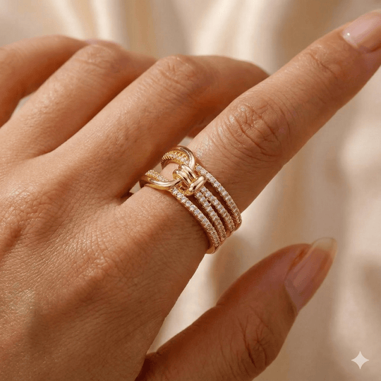 Fullness Forever™ - anillo ajustable de acero inoxidable - Podios