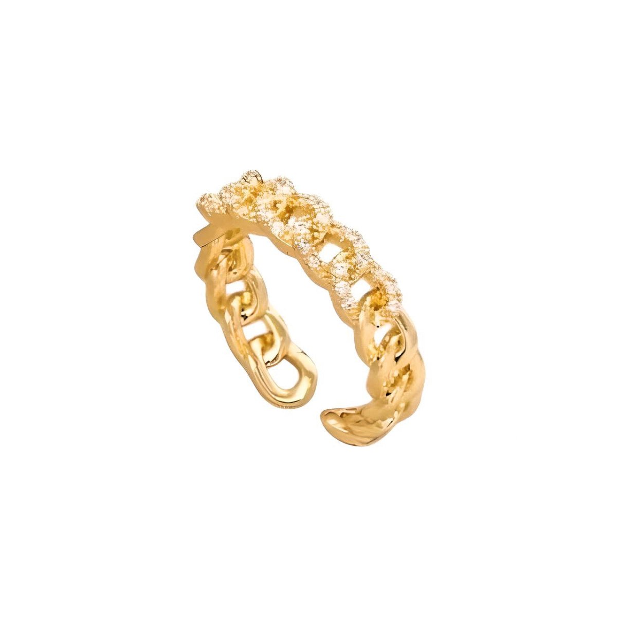 Fullness Strong Love™ - anillo ajustable de acero inoxidable - Podios