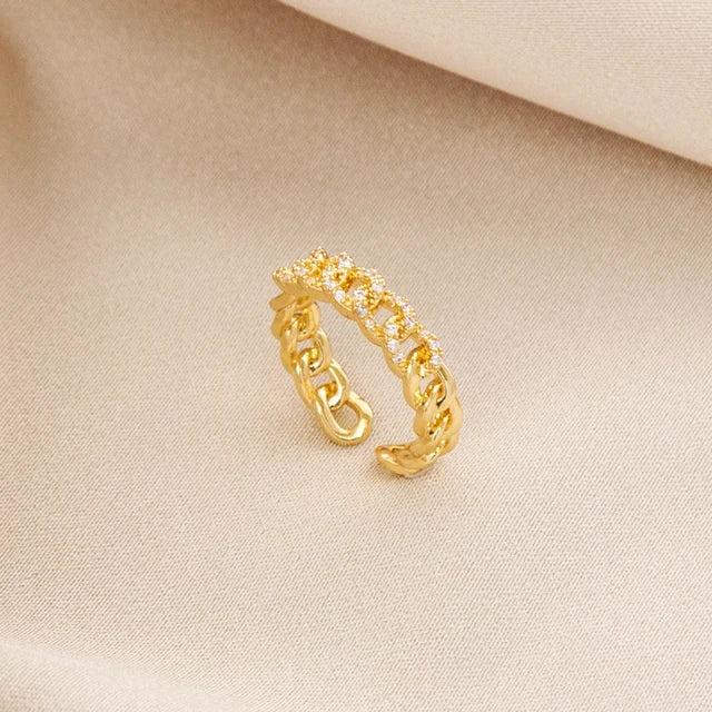 Fullness Strong Love™ - anillo ajustable de acero inoxidable - Podios