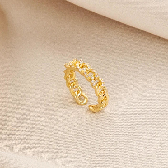 Fullness Strong Love™ - anillo ajustable de acero inoxidable - Podios