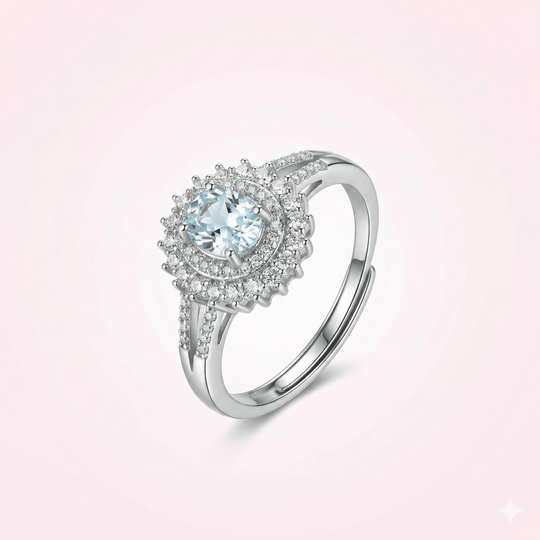Heaven Exclusive Collection - anillo ajustable bañado en plata 925 - Podios