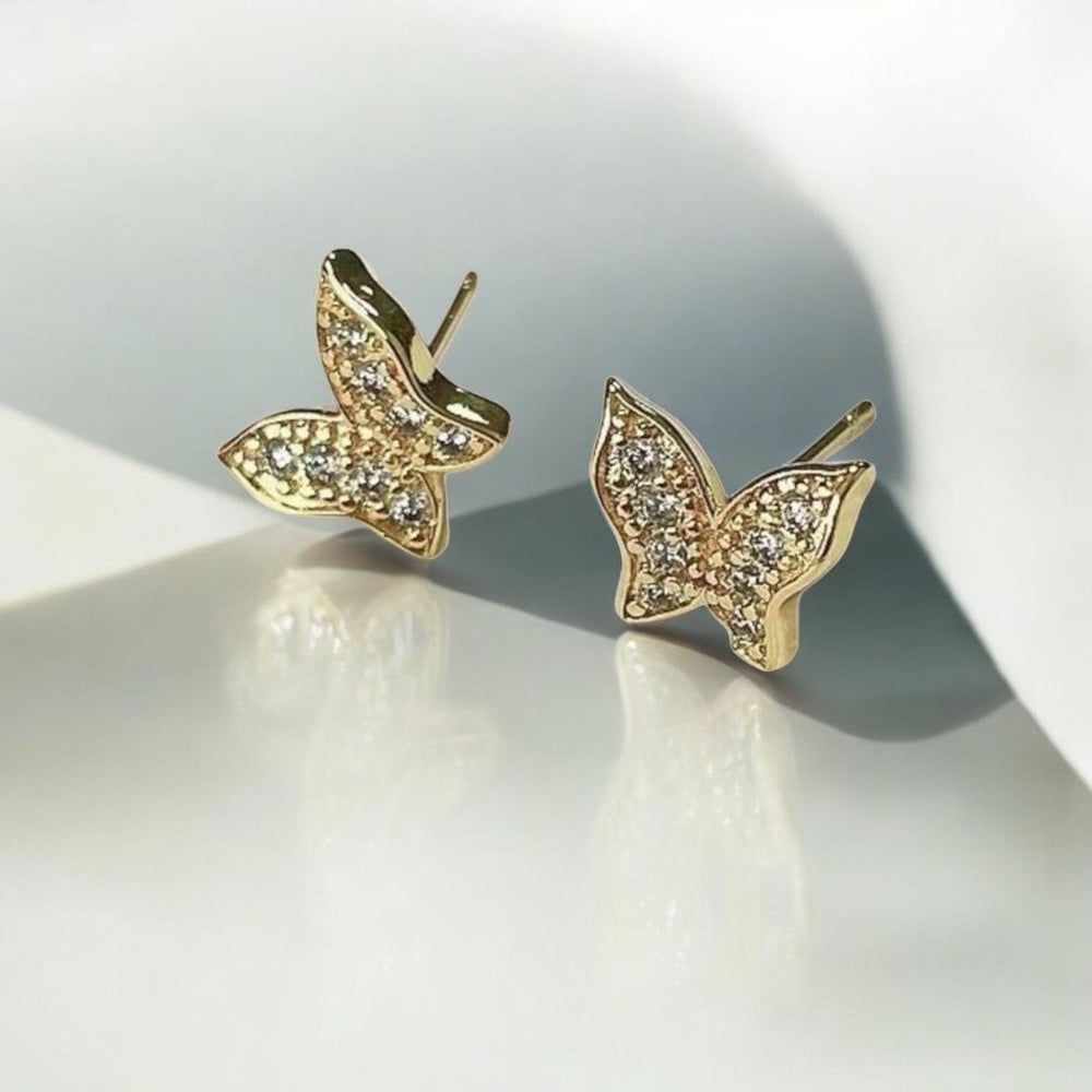 Loving You Collection™ Aros enchapados en oro de 18 quilates - Podios