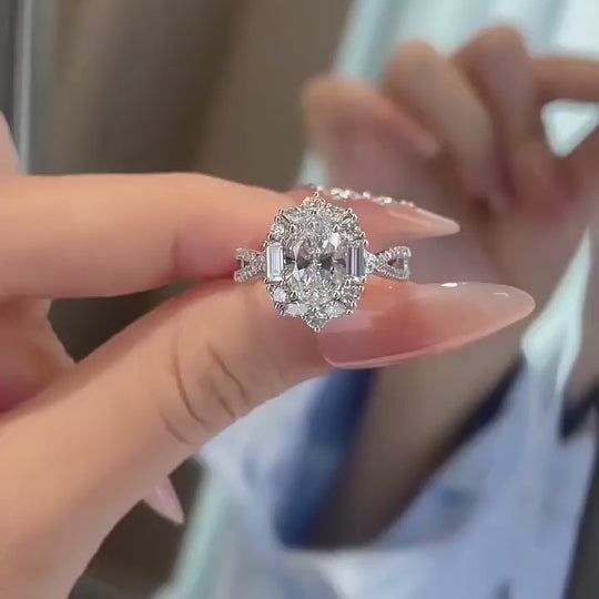 Purity Exclusive Collection - anillo ajustable bañado en plata 925