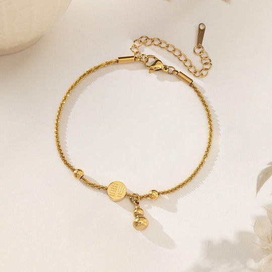 Pulsera Hope & Gold – Bañada en oro 14K y ajustable - Podios