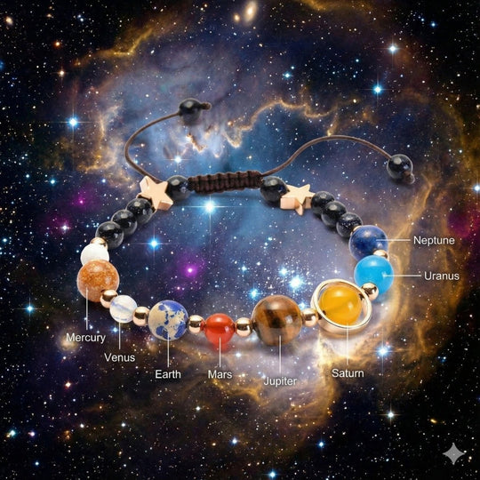 Pulsera Universo Esencial - pulsera con planetas del sistema solar - Podios